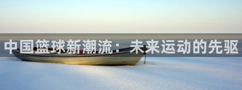 中国篮球新潮流：未来运动的先驱